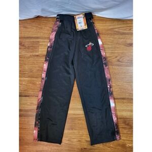 NWT Miami Heat NBA Zipway Youth M 10-12 Pants